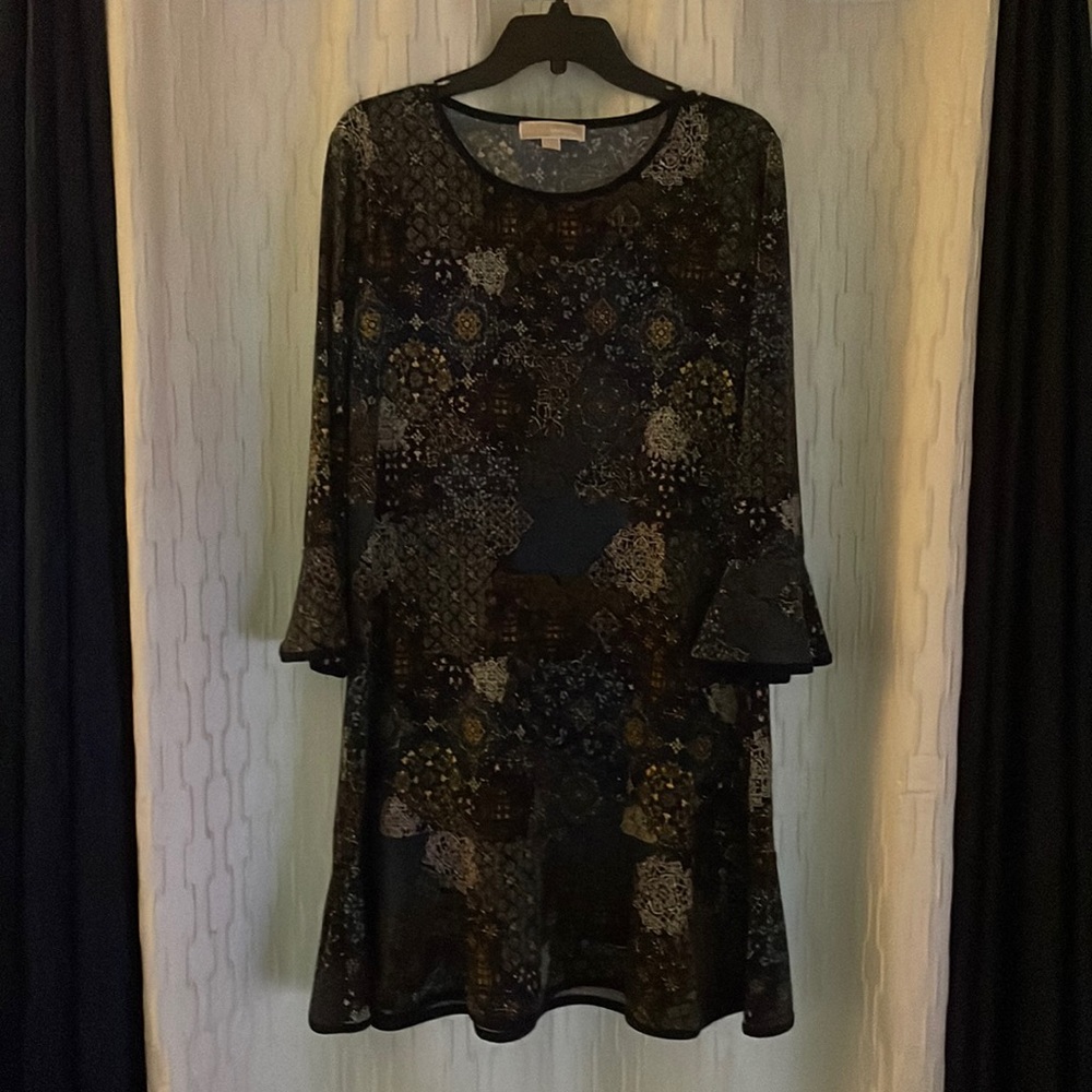 Michael Kors Blue dress. Very cute with leggings too!